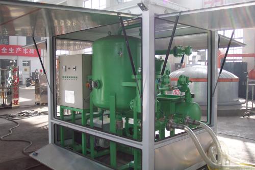 變壓器濾油現場